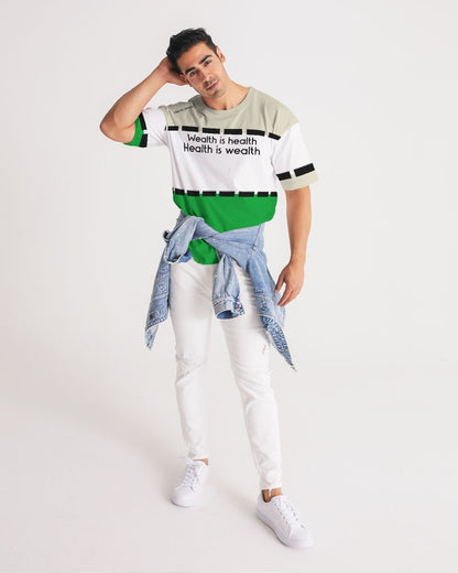Health is wealth BY MARVIN JEANS Men's Premium Heavyweight Tee