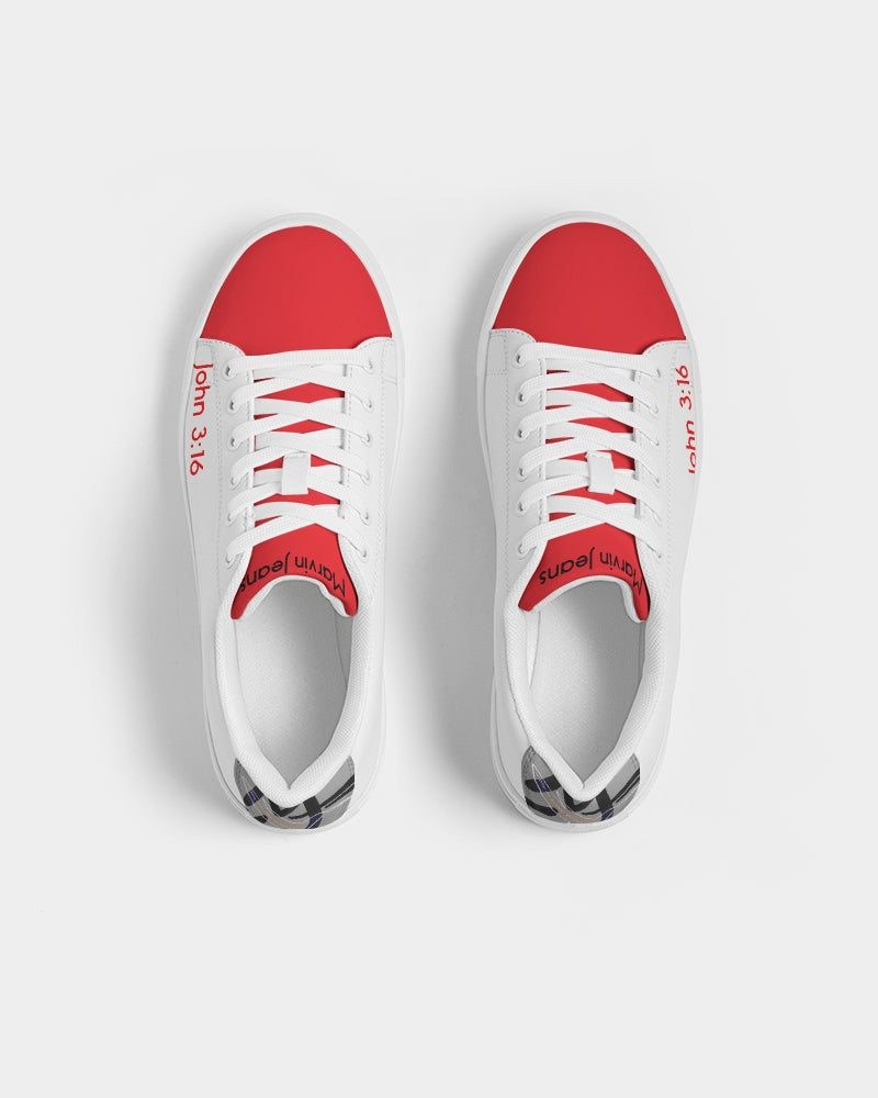 @John 3:16 Men's Faux-Leather Sneaker