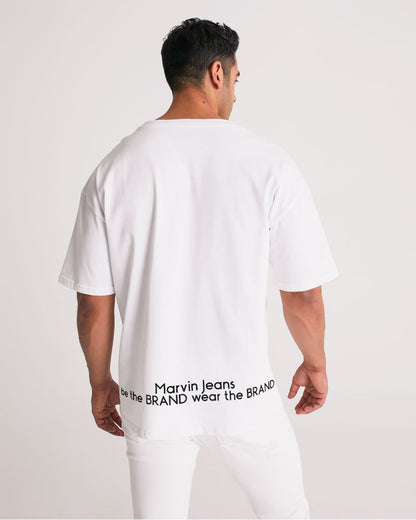 Black ice by Marvin Jeans Men's Premium Heavyweight Tee