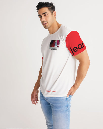 Red and white BY MARVIN JEANS Men's Tee