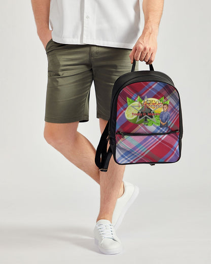Plaids by Marvin Jeans and Trinity D Marvin Classic Faux Leather Backpack