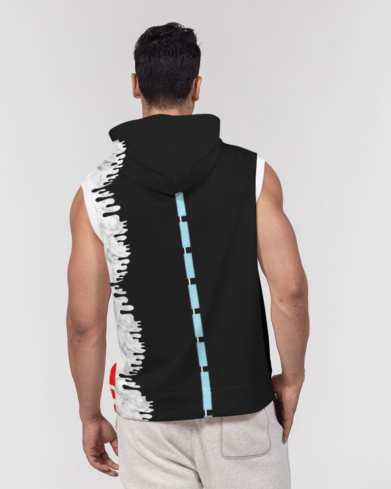 Drip BY MARVIN JEANS Men's Premium Heavyweight Sleeveless Hoodie