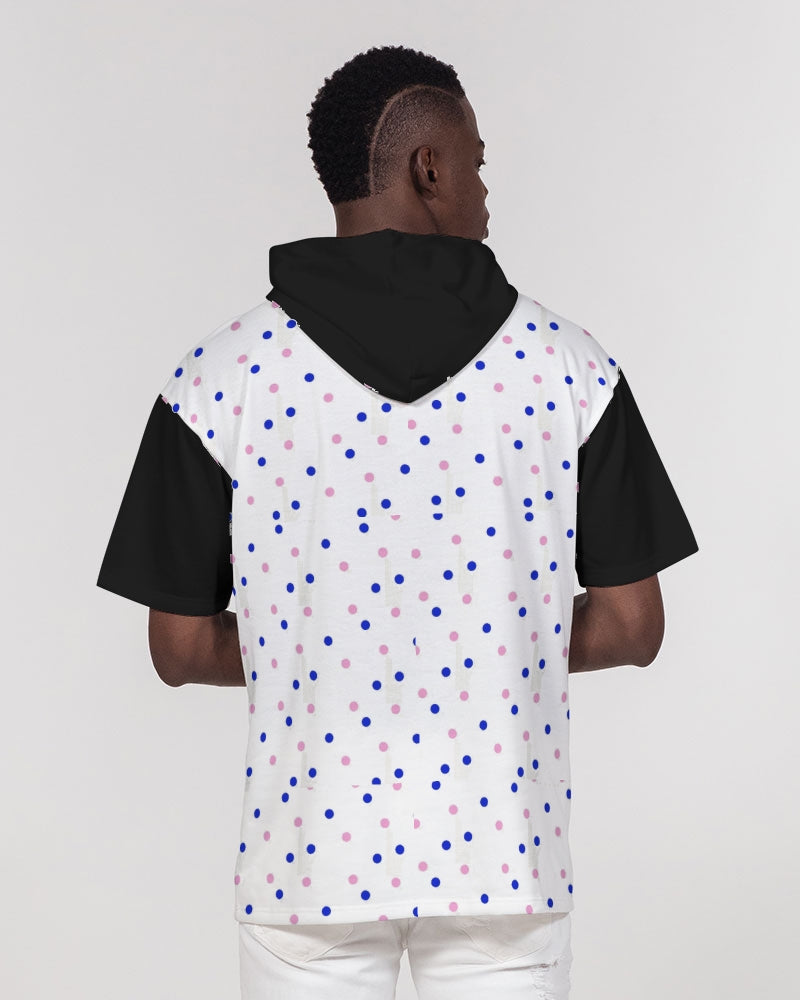 Dots 2.0 by Marvin Jeans and Trinity D Marvin Men's Premium Heavyweight Short Sleeve Hoodie