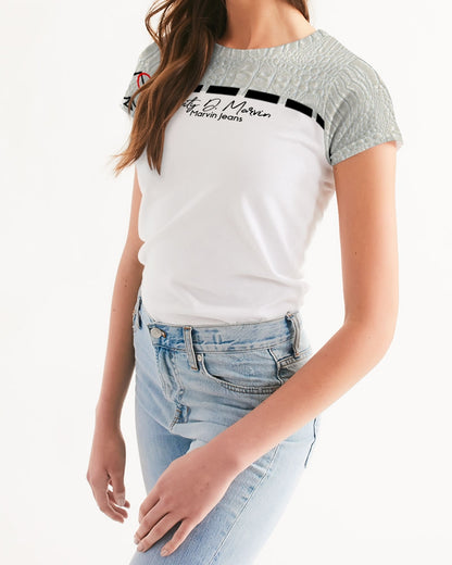 Gator white by Trinity D. Marvin Women's Tee