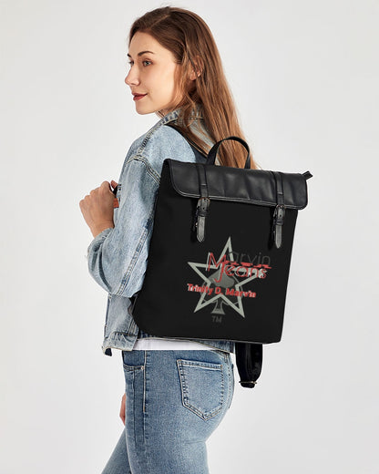 Black by Trinity D Marvin and Marvin Jeans  Casual Flap Backpack