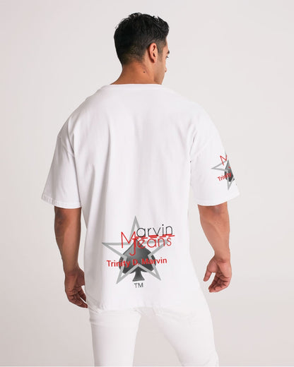 All white Men's Premium Heavyweight Tee