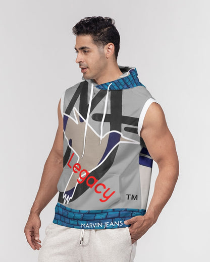 Brick city Legacy by Marvin Jeans Men's Premium Heavyweight Sleeveless Hoodie
