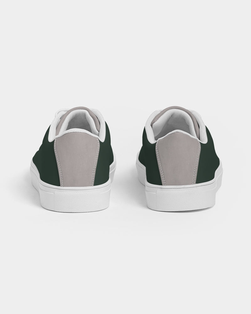 Above greatness light gray  Men's Faux-Leather Sneaker