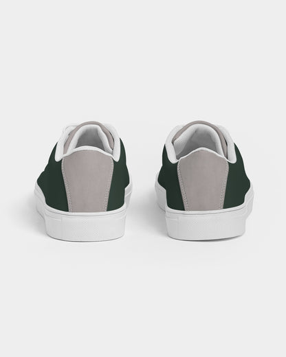 Above greatness light gray  Men's Faux-Leather Sneaker