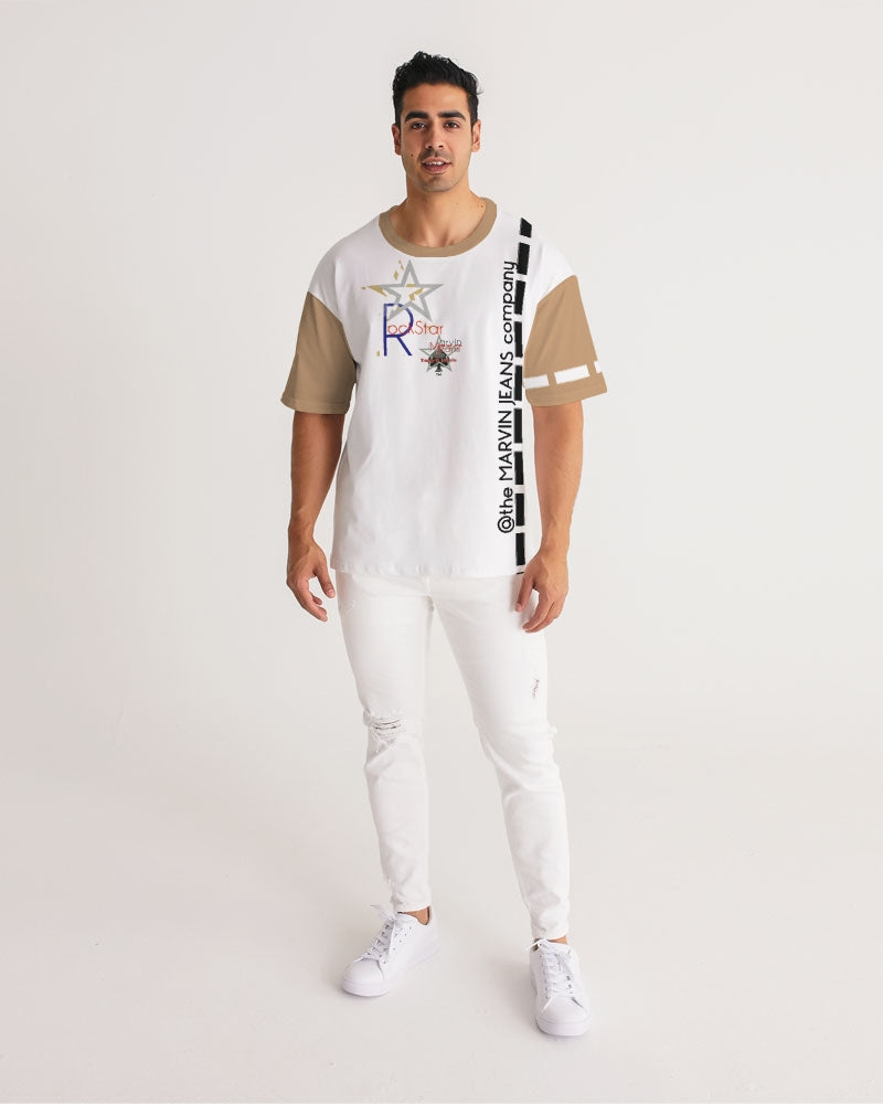 Rockstar by Marvin Jeans and Trinity D Marvin Men's Premium Heavyweight Tee