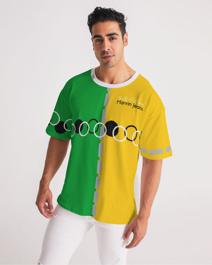 Lemon Lime Green Bay BY MARVIN JEANS Men's Premium Heavyweight Tee
