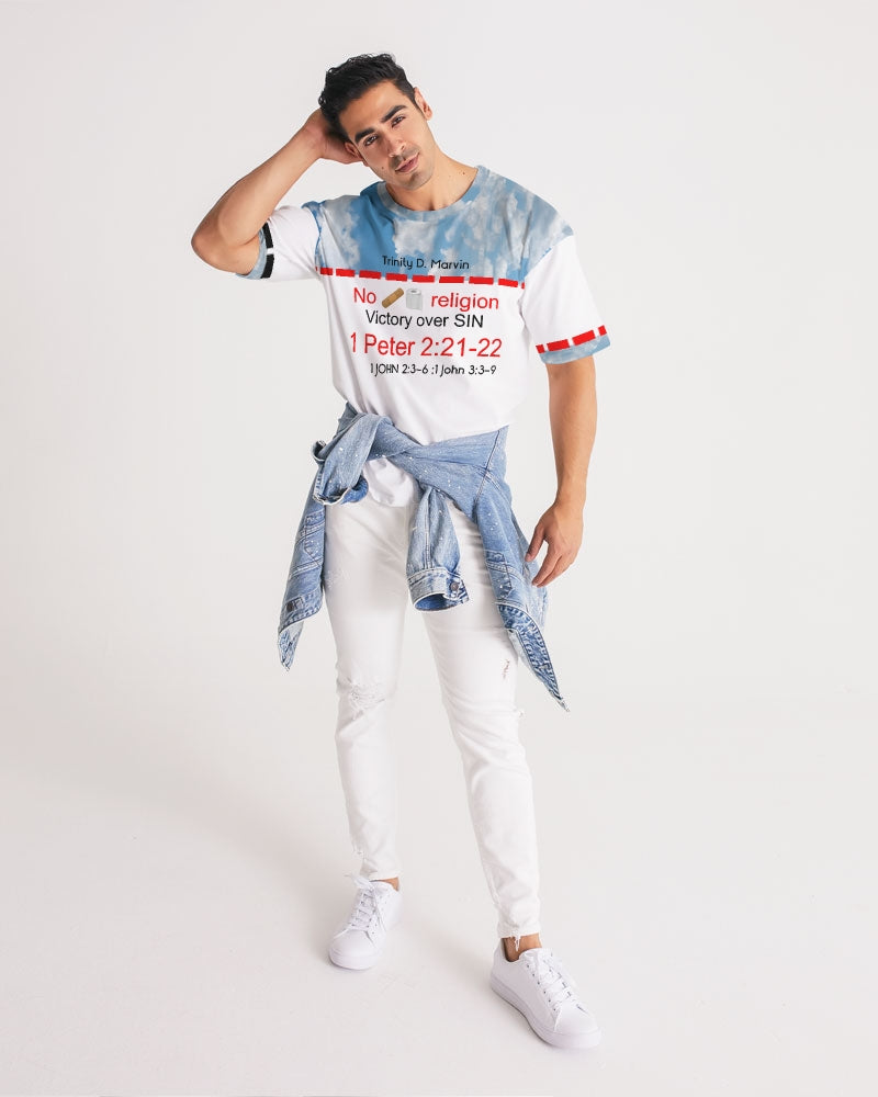 Gospel message strong BY MARVIN JEANS Men's Premium Heavyweight Tee