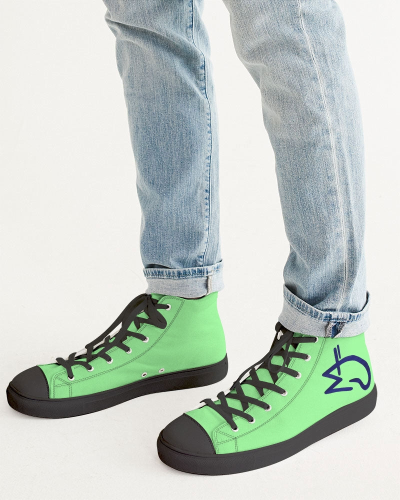 Mint 2.0 by Marvin Jeans and Trinity D Marvin Men's Hightop Canvas Shoe - Black