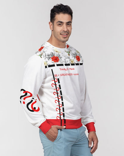 Rose's by Marvin JEANS Men's Classic French Terry Crewneck Pullover