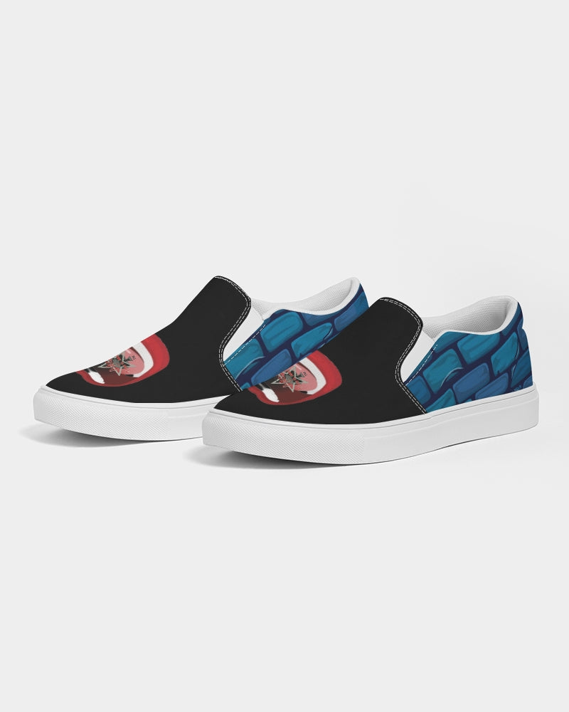 Brick City word of mouth Men's Slip-On Canvas Shoe