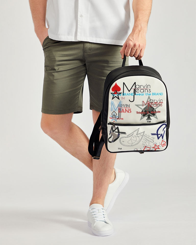 Retro by Trinity D Marvin and Marvin Jeans  Classic Faux Leather Backpack