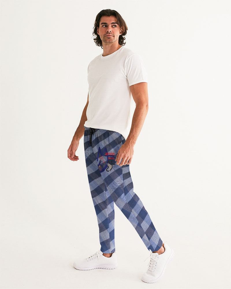 Blue stripes by Marvin Jeans and Trinity D Marvin Men's Joggers