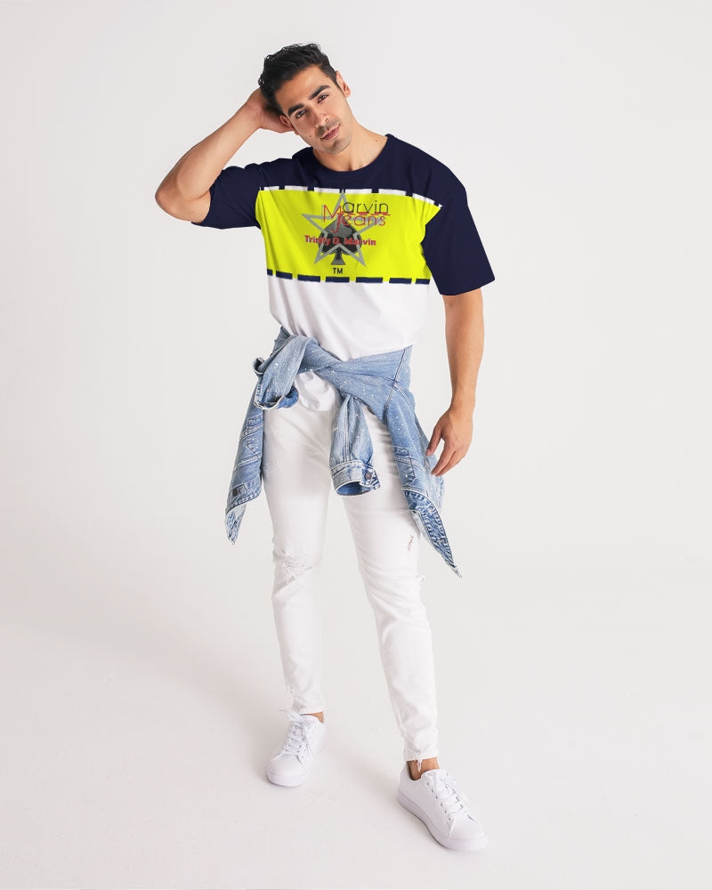 Fashion Icon by Marvin Jeans and Trinity D Marvin Men's Premium Heavyweight Tee