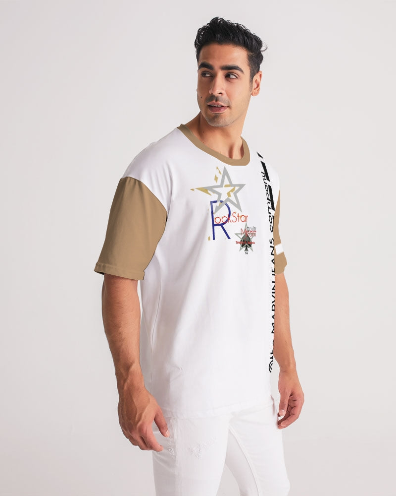 Rockstar by Marvin Jeans and Trinity D Marvin Men's Premium Heavyweight Tee