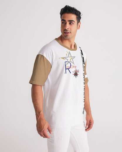 Rockstar by Marvin Jeans and Trinity D Marvin Men's Premium Heavyweight Tee
