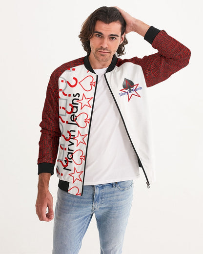 Trinity D Marvin ( Gator Red) Men's Bomber Jacket