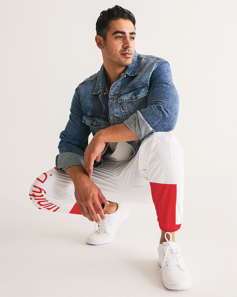 Red and white by Marvin Jeans Men's Track Pants