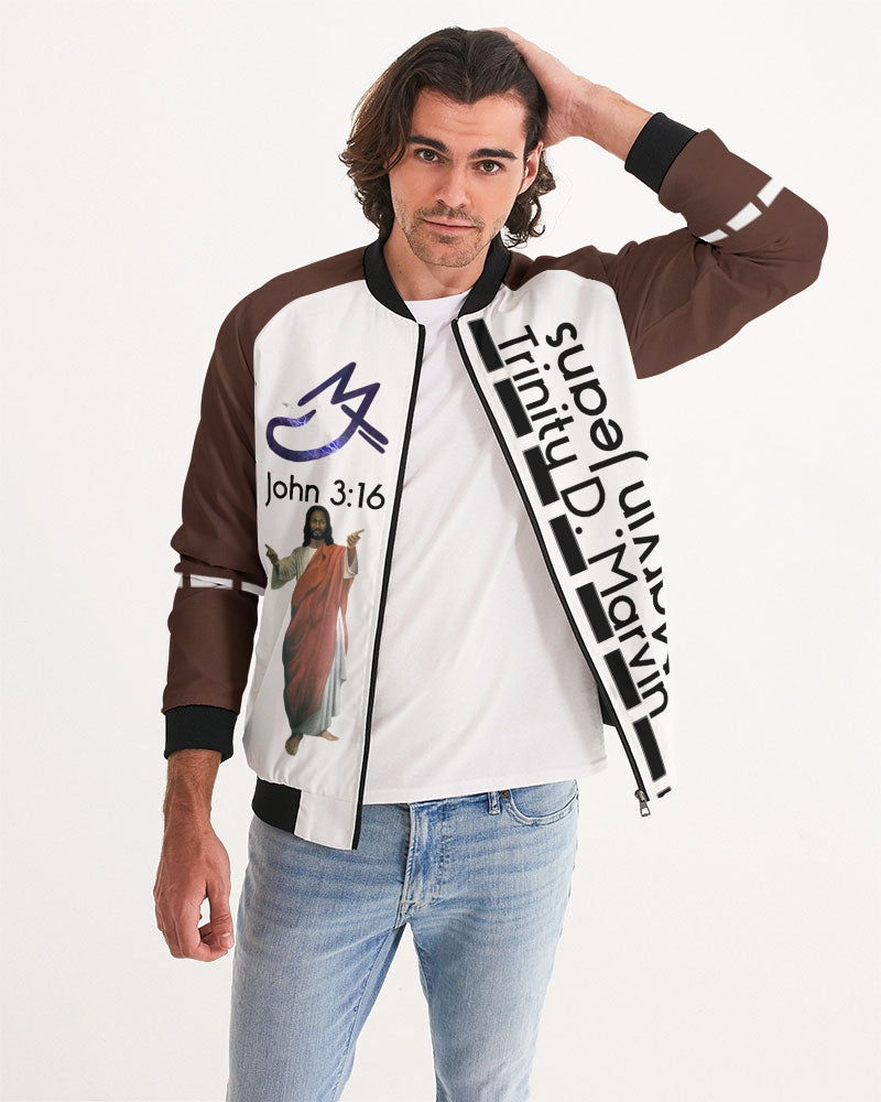 Strong truth by Marvin Jeans and Trinity D Marvin Men's Bomber Jacket