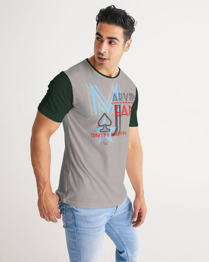 Above greatness light gray by Marvin Jeans and Trinity D. Marvin Men's Tee