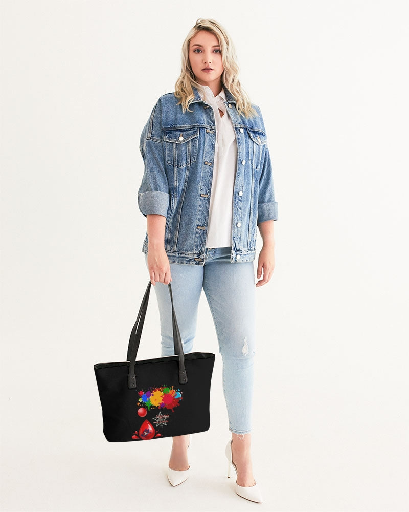 Black splash by Marvin Jeans and Trinity D Marvin Stylish Tote
