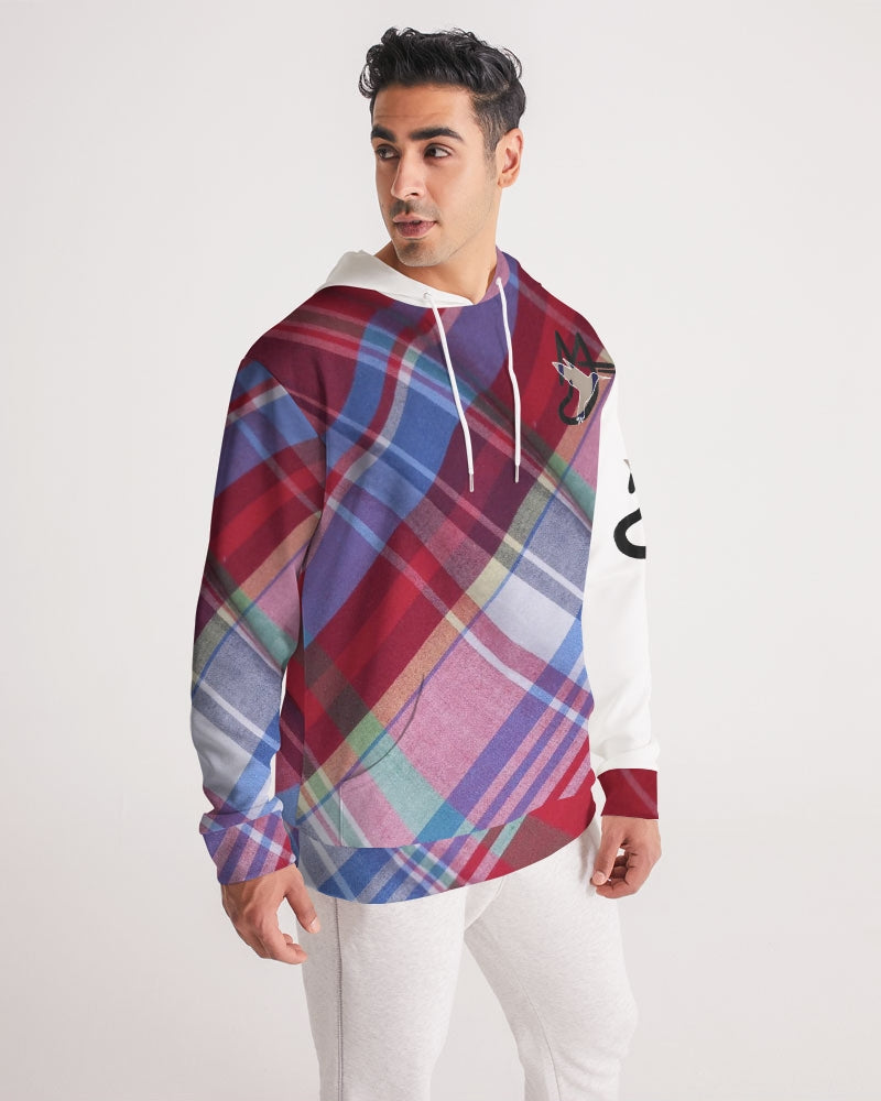 Plaids by Marvin Jeans and Trinity D Marvin Men's Hoodie