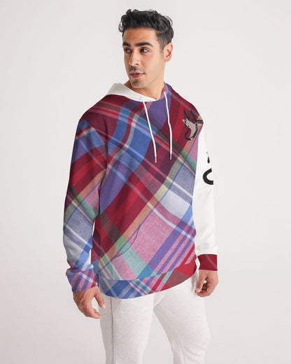 Plaids by Marvin Jeans and Trinity D Marvin Men's Hoodie