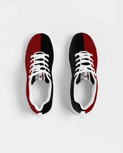 Maroon half black by Marvin Jeans Men's Athletic Shoe