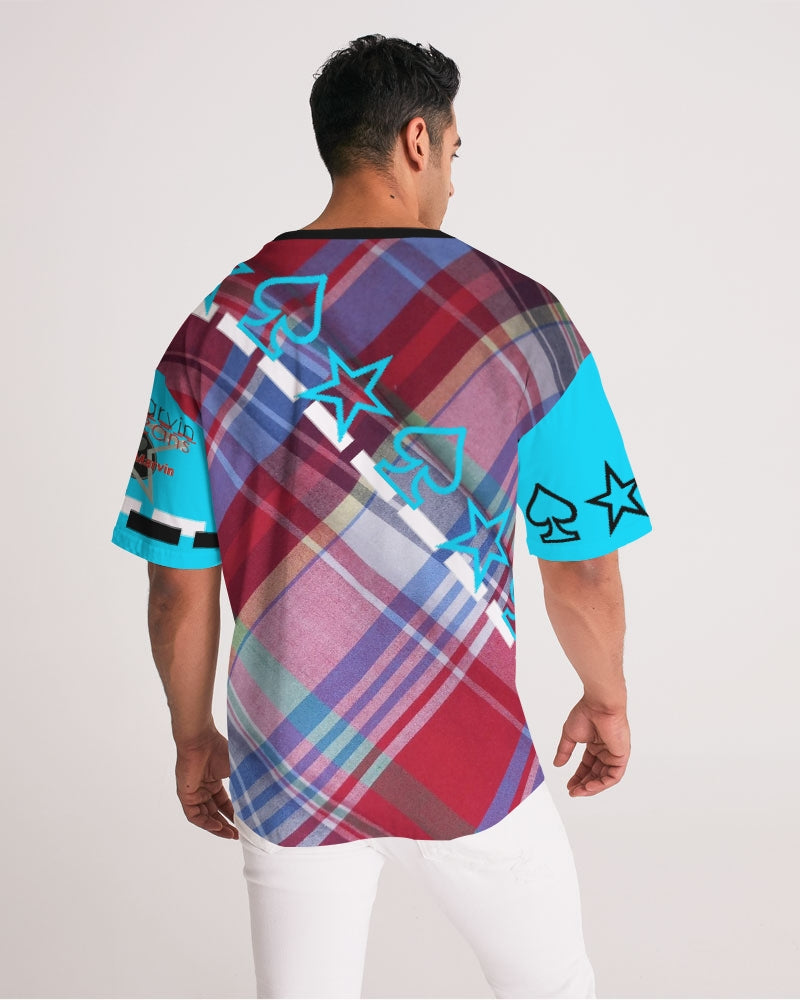 Glory plaids by Marvin Jeans and Trinity D Marvin Men's Premium Heavyweight Tee