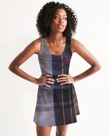 Fashion Icon 2 by Trinity D Marvin and Marvin Jeans  Women's Racerback Dress