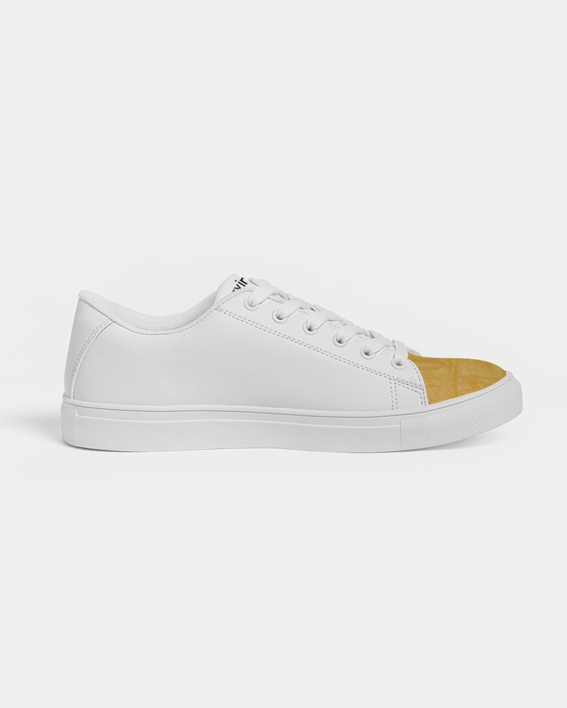 Gator yellow Men's Faux-Leather Sneaker