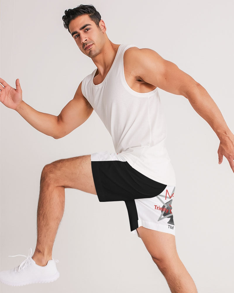Black white by MARVIN JEANS Men's Jogger Shorts
