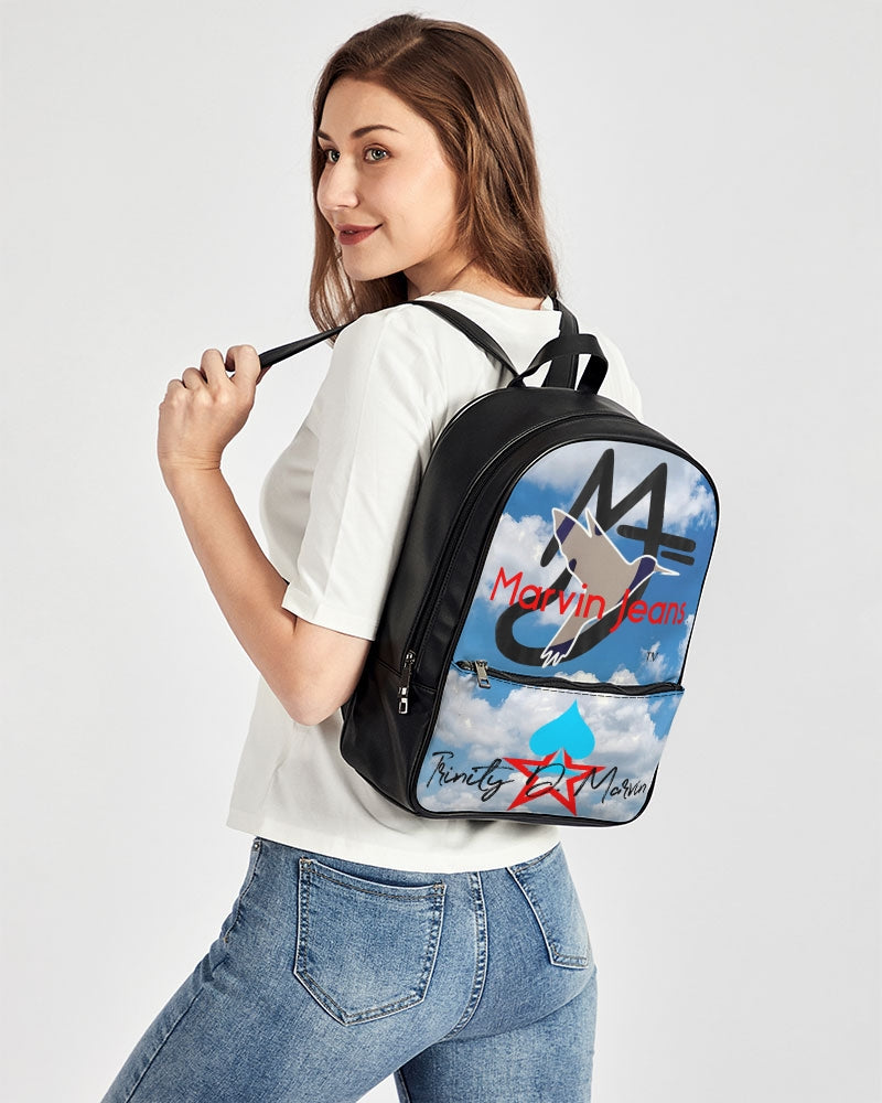 Skydive Legacy BY MARVIN JEANS Classic Faux Leather Backpack