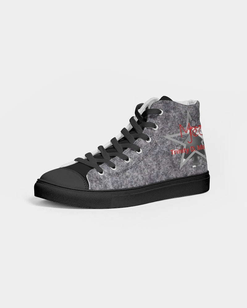 Wool by Marvin Jeans and Trinity D Marvin Men's Hightop Canvas Shoe - Black