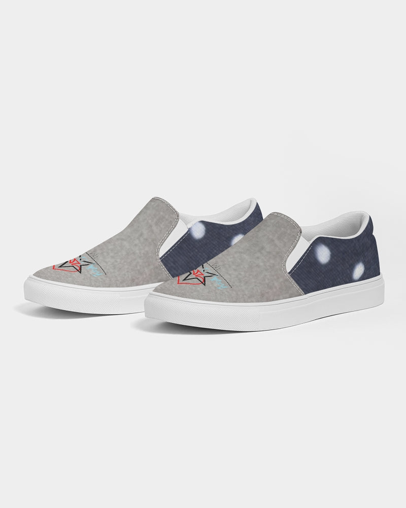 Dots cool grey by Marvin Jeans and Trinity D Marvin Men's Slip-On Canvas Shoe