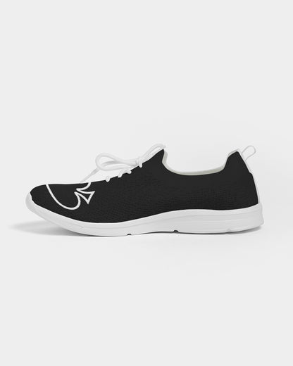Black BY MARVIN JEANS Men's Lace Up Flyknit Shoe