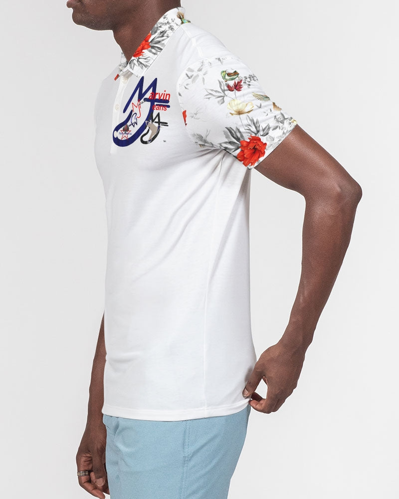 Rose's by Marvin Jeans and Trinity D Marvin Men's Slim Fit Short Sleeve Polo