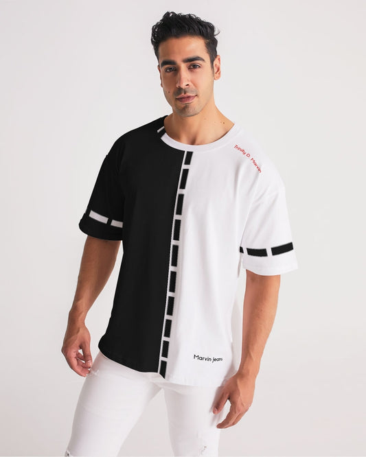 Black and white Trinity D.  Marvin Men's Premium Heavyweight Tee
