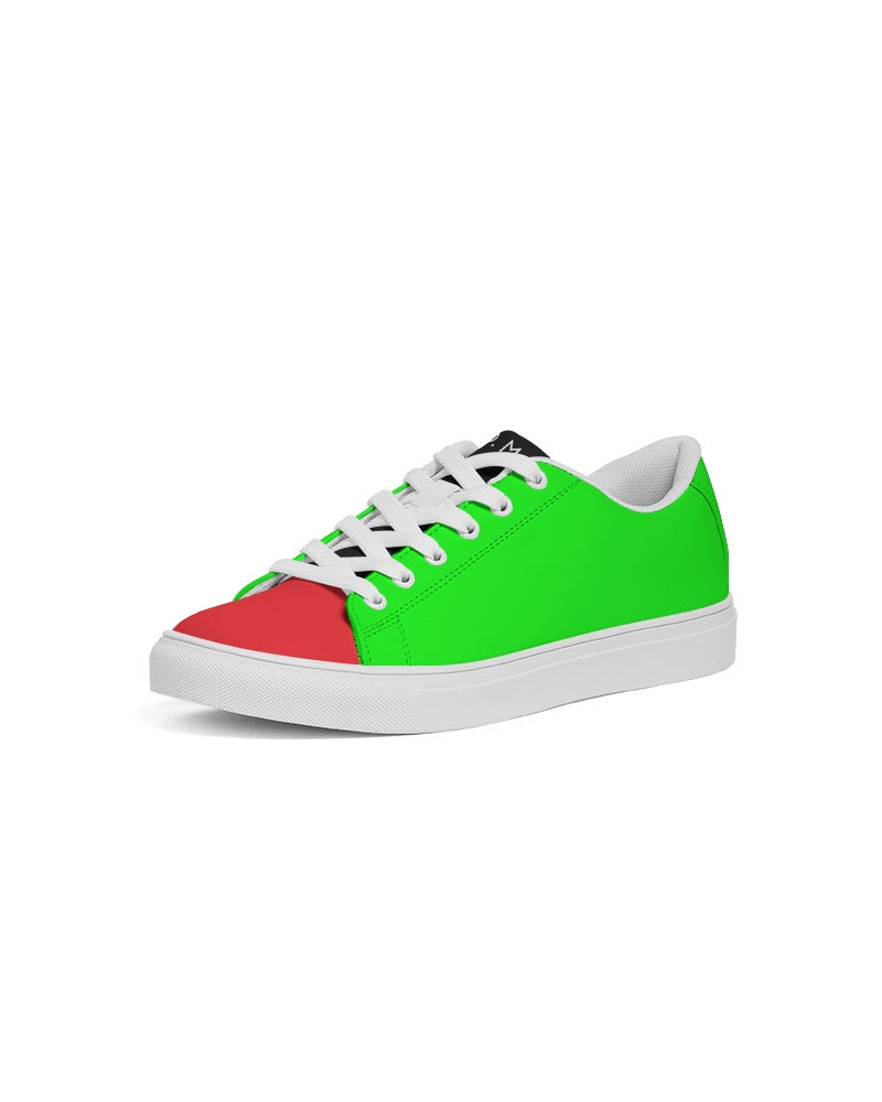 Beautiful  Men's Faux-Leather Sneaker