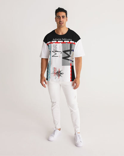 Autumn February Logo's by Marvin Jeans and Trinity D. Marvin Men's Premium Heavyweight Tee