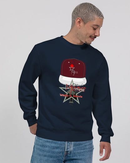 Logo cap by Marvin Jeans and Trinity D Marvin Unisex Premium Crewneck Sweatshirt | Lane Seven
