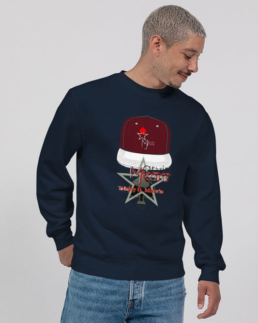 Logo cap by Marvin Jeans and Trinity D Marvin Unisex Premium Crewneck Sweatshirt | Lane Seven