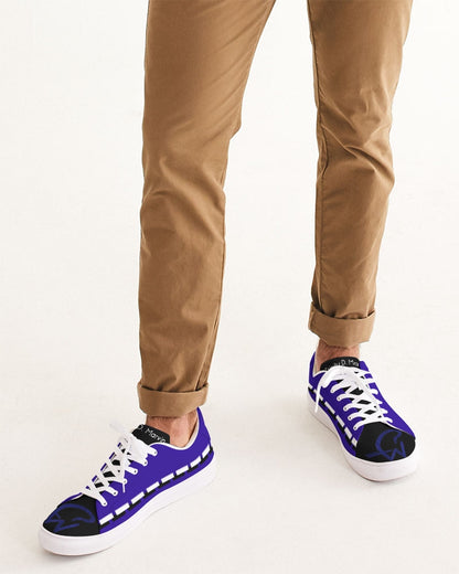 Black spade by Marvin Jeans and Trinity D Marvin Men's Faux-Leather Sneaker