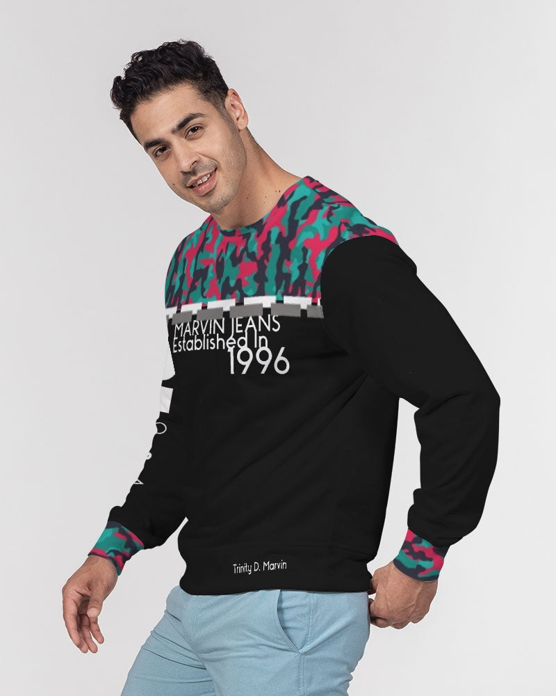 Brilliant Men's Classic French Terry Crewneck Pullover