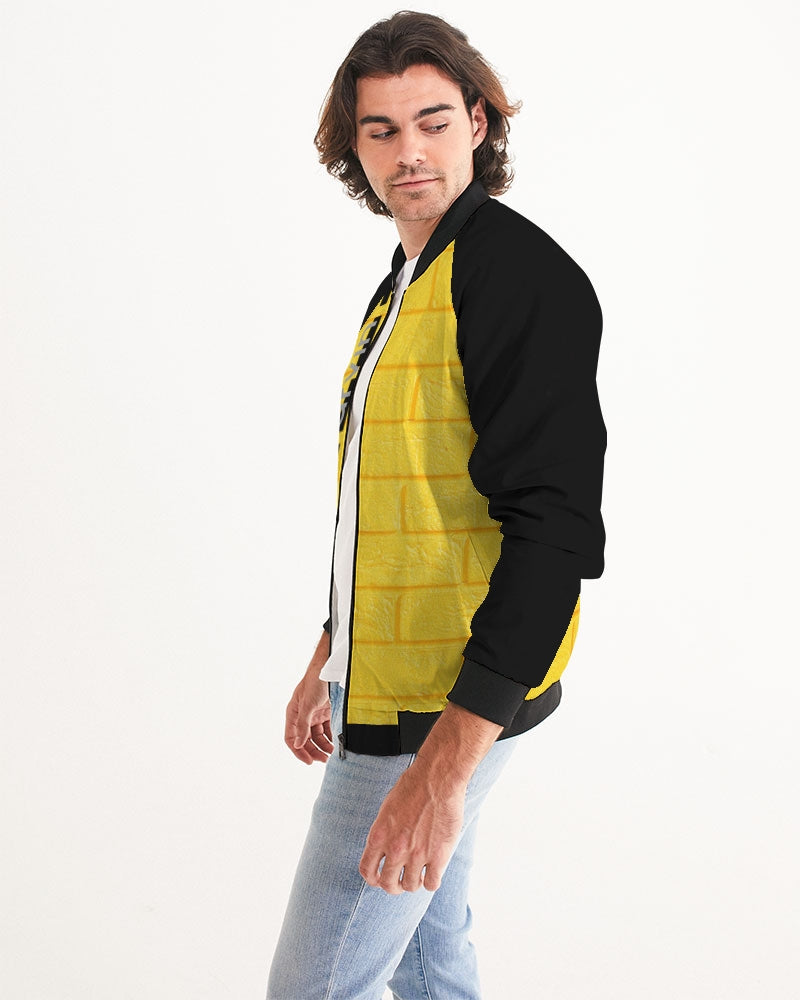 Brick city Yellow by Marvin Jeans and Trinity D Marvin Men's Bomber Jacket