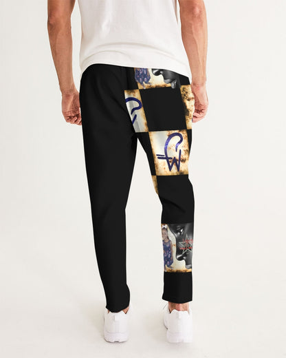 Bold gold logo's by Marvin Jeans and Trinity D Marvin Men's Joggers